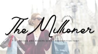 فونت The Millioner انگلیسی
