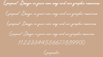 فونت The Millioner انگلیسی