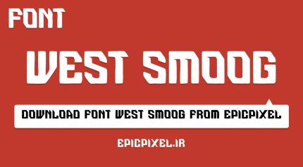 فونت West Smoog انگلیسی