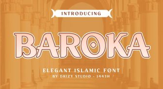 فونت Baroka انگلیسی