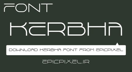فونت Kerbha انگلیسی