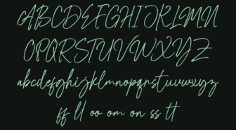 فونت Melampah انگلیسی