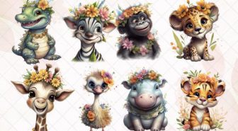 عکس های دوربری شده بچه حیوانات ناز و شاد