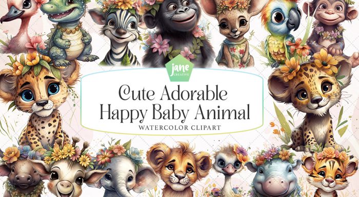 عکس های دوربری شده بچه حیوانات ناز و شاد