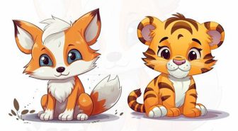 عکس های دوربری شده بچه حیوانات ناز فانتزی