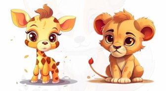 عکس های دوربری شده بچه حیوانات ناز فانتزی