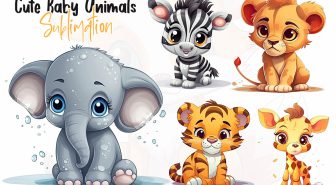 عکس های دوربری شده بچه حیوانات ناز فانتزی