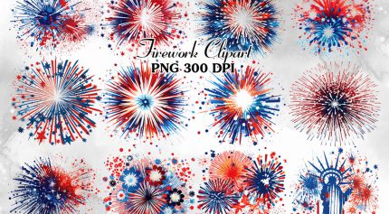 عکس های دوربری شده آتش بازی قرمز آبی