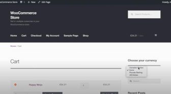 افزونه Aelia Currency Switcher for WooCommerce تبدیل قیمت ارز محصولات ووکامرس