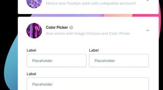 افزونه Gravity Forms Collapsible Sections بخش بندی فرم های گرویتی فرمز