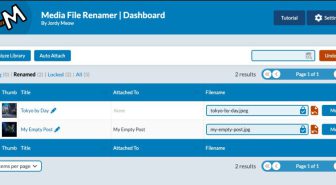 افزونه Media File Renamer pro تغییر نام فایل های مدیا وردپرس