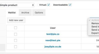 افزونه WooCommerce Waitlist لیست انتظار موجود شدن محصول ووکامرس