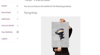 افزونه WooCommerce Waitlist لیست انتظار موجود شدن محصول ووکامرس