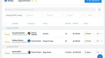 افزونه WP Amelia قرارملاقات و رزرواسیون آملیا