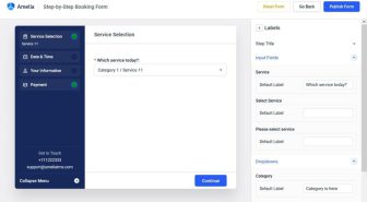 افزونه WP Amelia قرارملاقات و رزرواسیون آملیا