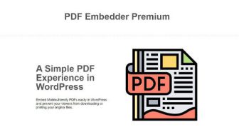 افزونه PDF Embedder Premium نمایش حرفه‌ای فایل پی دی اف