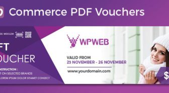 افزونه WooCommerce PDF Vouchers کدتخفیف پی دی اف ووکامرس