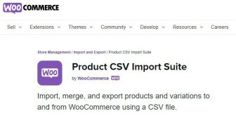 افزونه WooCommerce Product CSV Import Suite درون ریزی انبوه محصولات ووکامرس