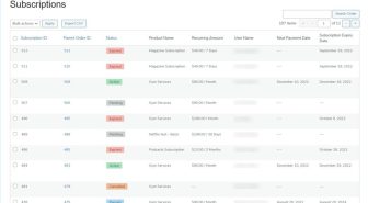افزونه WooCommerce Subscriptions اشتراک ویژه ووکامرس