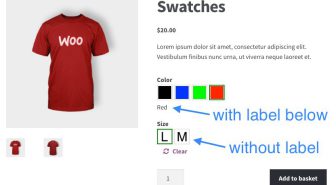 افزونه WooCommerce Variation Swatches and Photos انتخاب و نمایش ویژگی های محصول ووکامرس