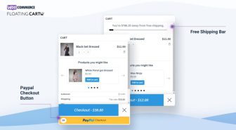 افزونه XT Floating Cart for WooCommerce Pro سبد خرید شناور یا ایجکس ووکامرس