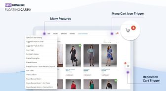 افزونه XT Floating Cart for WooCommerce Pro سبد خرید شناور یا ایجکس ووکامرس