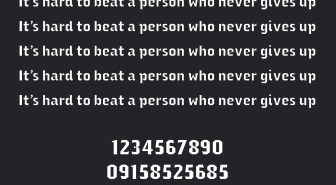 فونت مدال فارسی