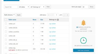 افزونه Advanced Database Cleaner Pro بهینه‌سازی پیشرفته دیتابیس