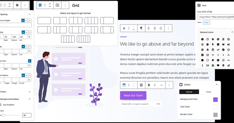 افزونه GenerateBlocks