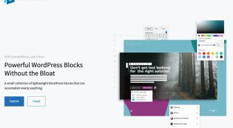 افزونه GenerateBlocks
