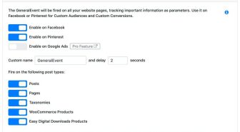 افزونه PixelYourSite PRO مدیریت پیکسل های فیسبوک