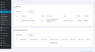 افزونه WP Import Export انتقال اطلاعات با درون ریزی و برون ریزی وردپرس