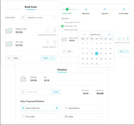 دانلود افزونه Modern Events Calendar Pro تقویم مدیریت رویدادها و اونت ...