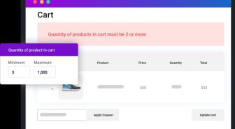افزونه WooCommerce Min/Max Quantities مدیریت حداقل و حداکثر مقدار سفارش ووکامرس