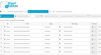 افزونه WP Sheet Editor ویرایش گروهی صفحات ، مقالات ، محصولات و .. وردپرس شیت ادیتور