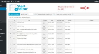 افزونه WP Sheet Editor ویرایش گروهی صفحات ، مقالات ، محصولات و .. وردپرس شیت ادیتور