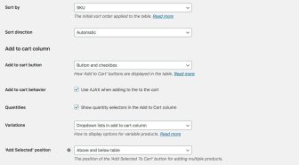 افزونه WooCommerce Product Table جدول پیشرفته محصولات ووکامرس