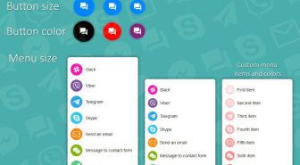 افزونه All in One Support Button دکمه های تماس با پشتیبانی ارتباط با مشتریان