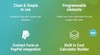 افزونه Cost Calculator محاسبه هزینه و خدمات سایت