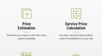 افزونه Cost Calculator محاسبه هزینه و خدمات سایت