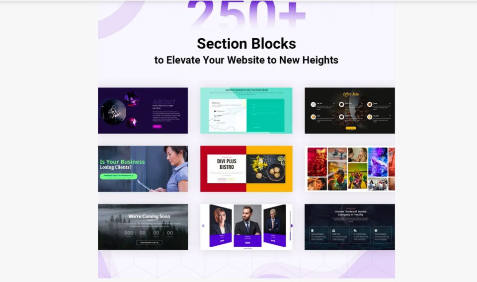 افزونه Divi Plus فعالسازی امکانات حرفه ای قالب دیوی پلاس
