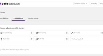 افزونه Solid Backups پشتیبان گیری حرفه ای سولید بکاپ