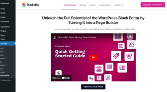 افزونه Stackable Premium بلوک های پرمیوم گوتنبرگ استک ایبل