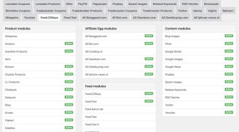 افزونه Content Egg Pro مقایسه قیمت و بازاریابی کانتت اگ