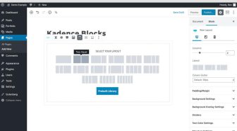 افزونه Kadence Blocks بلوک های پیشرفته گوتنبرگ