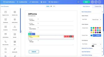 افزونه ARForms فرم ساز پیشرفته وردپرس ای آی فرم