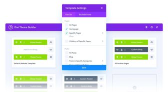 افزونه Divi Builder صفحه ساز و محتوای داینامیک دیوی بیلدر