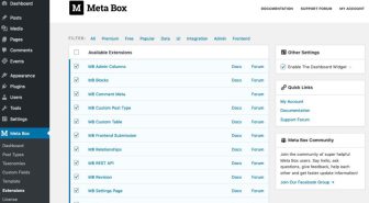 افزونه Meta Box AIO فیلدهای سفارشی متاباکس