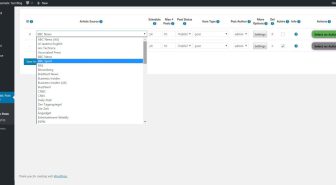 افزونه Newsomatic خبرخوان و ارسال اخبار اتوماتیک وردپرس نیوزوماتیک