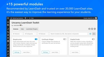افزونه Uncanny Toolkit Pro for LearnDash جعبه ابزار حرفه ای لرن دش وردپرس